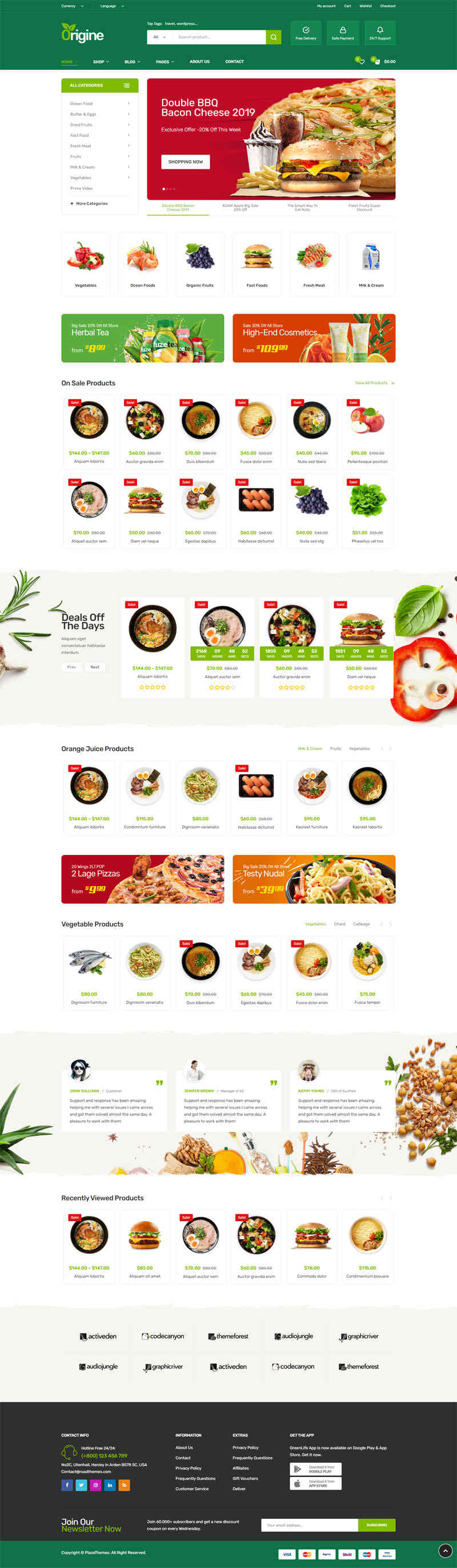thiet ke website tmi organic food 150031