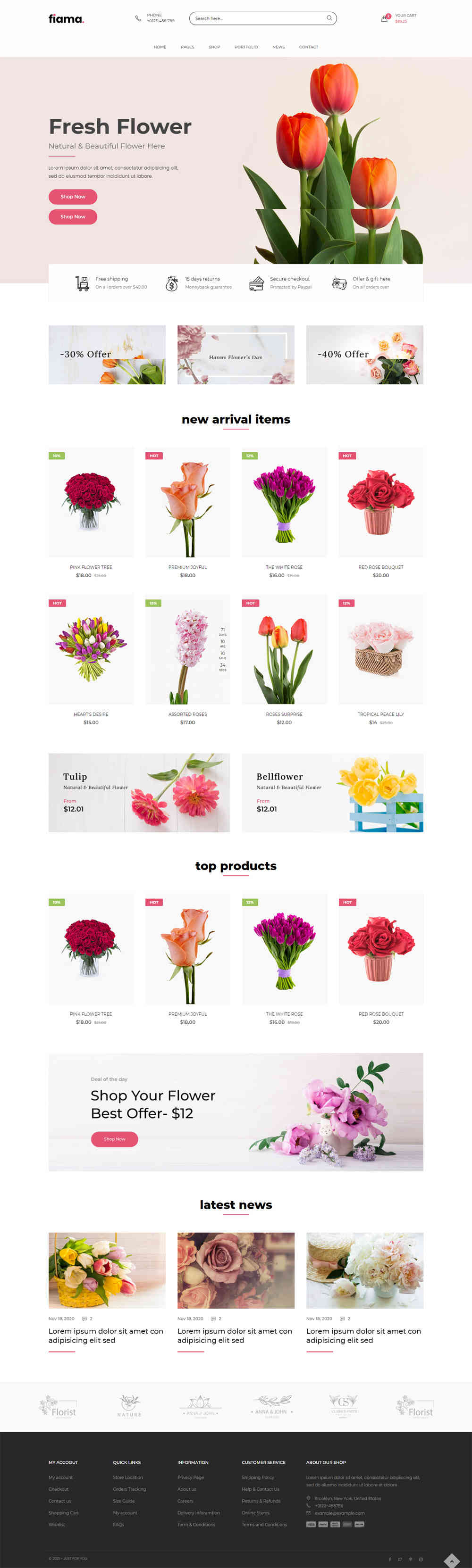 thiet ke website tmi flowershop 10016