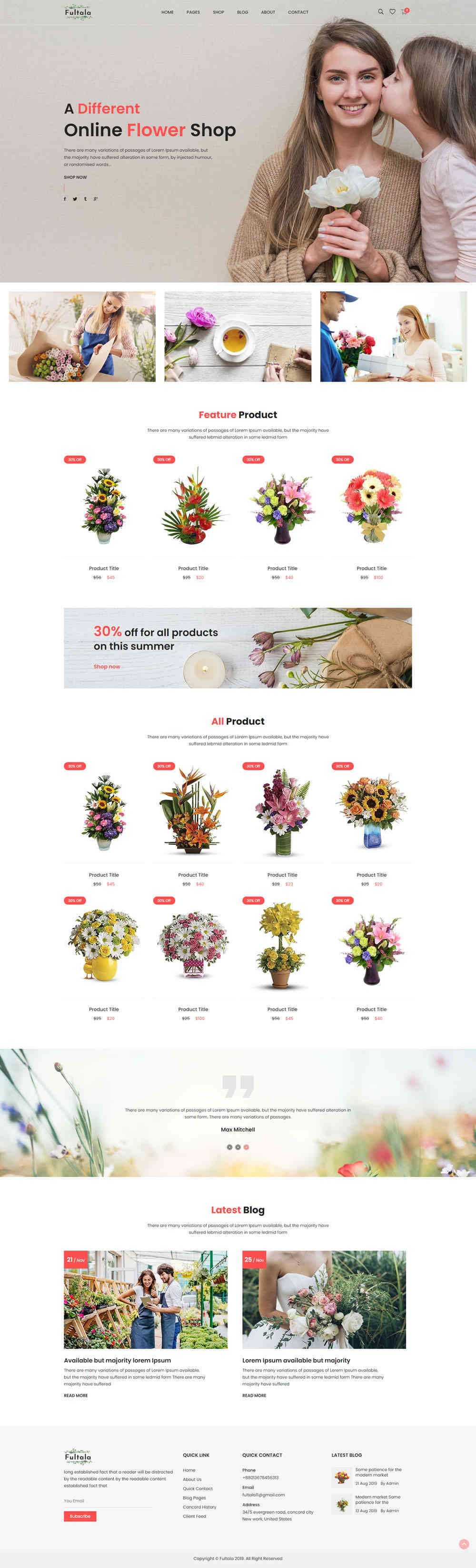 thiet ke website tmi flowershop 10025
