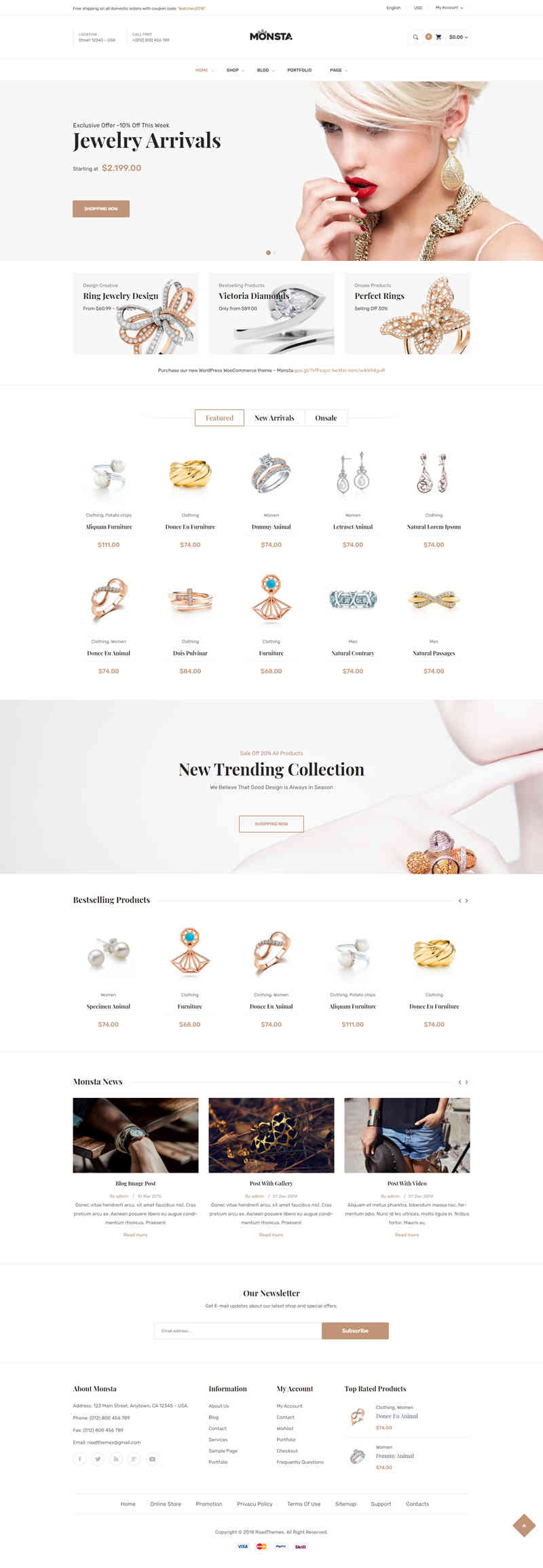 thiet ke website tmi jewelry 210018