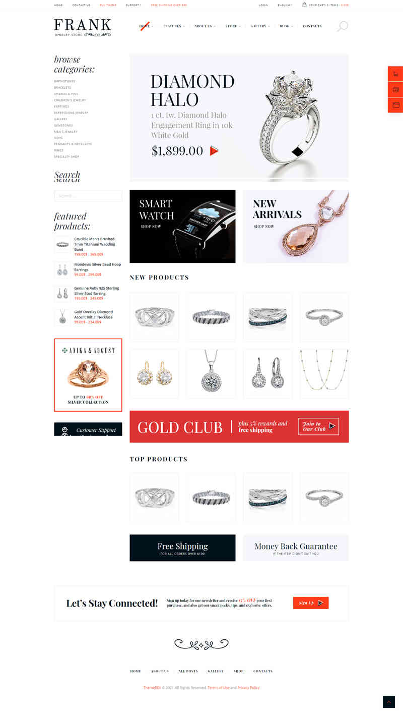 thiet ke website tmi jewelry 210020