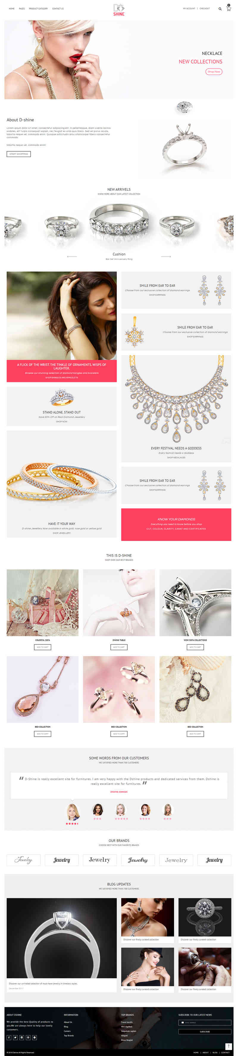 thiet ke website tmi jewelry 210029