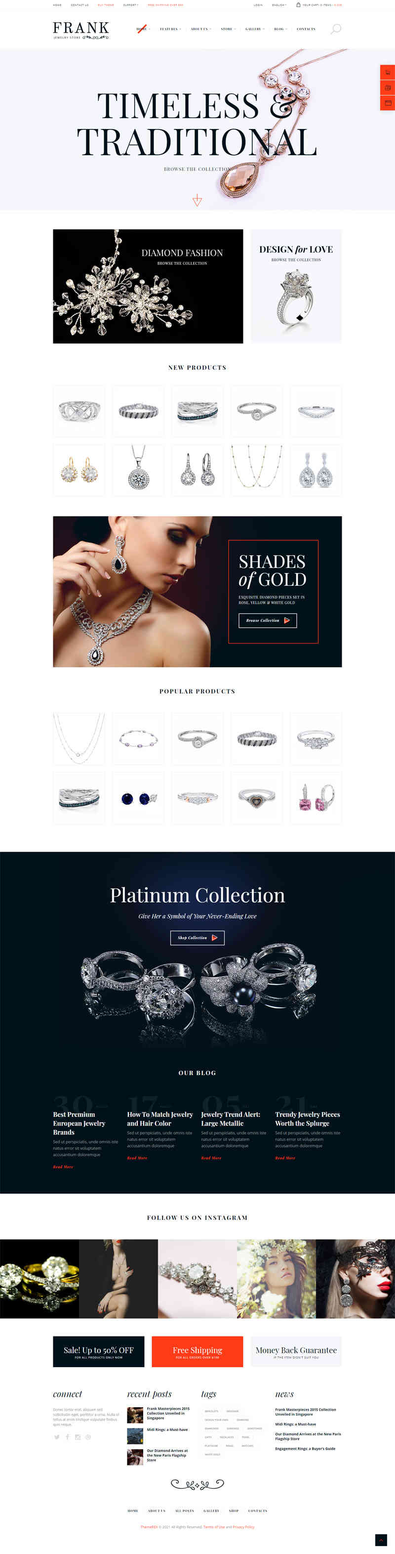 thiet ke website tmi jewelry 21007