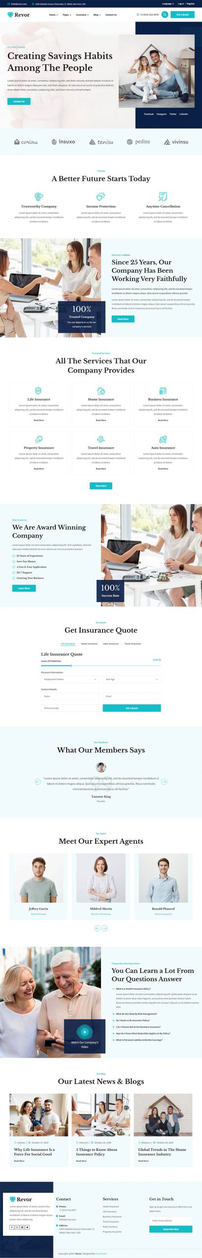 Mẫu Website Bảo hiểm TMI_Insurance_23012