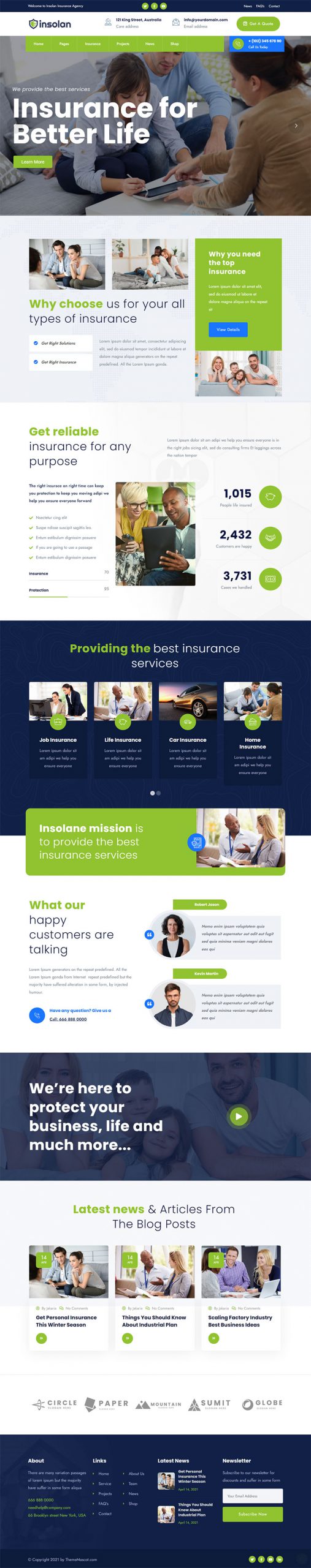 Mẫu Website Bảo hiểm TMI_Insurance_23013